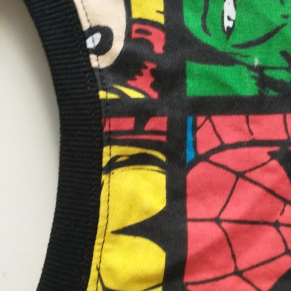 Marvel Comic Superhero Faces Sweatshirt | large - Picture 9 of 9